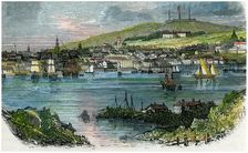 View of Halifax, Nova Scotia, c1870