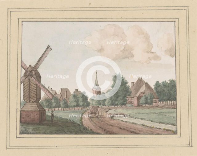 View of Hauwert, 1700-1800. Creator: Anon.