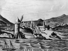 View of Havana, (1680), 1920s