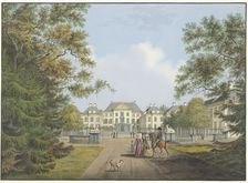 View of Het Loo Palace, 1784-1828. Creator: Cornelis de Kruyff
