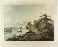 View of Hillbank on the River Thames near London, published 1795. Creator: Francis Jukes