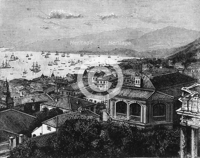'View of Hong Kong', c1891. Creator: James Grant.
