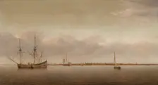 View of Hoorn, c. 1650. Creator: Abraham de Verwer