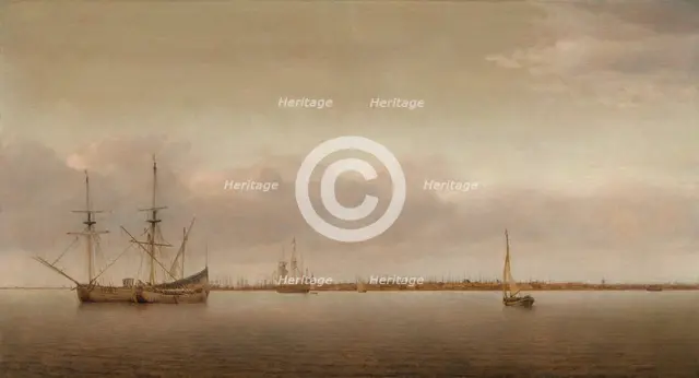View of Hoorn, c. 1650. Creator: Abraham de Verwer.