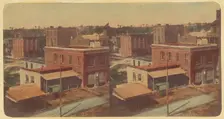 View of Hoboken, New Jersey, about 1870-1875. Creator: Beckel Brothers