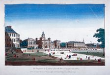 View of Horse Guards, Westminster, London, c1760. Artist: Anon