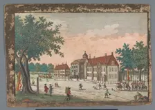 View of Huis ten Bosch Palace in The Hague, 1742-1801. Creator: Anon