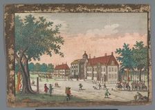 View of Huis ten Bosch Palace in The Hague, 1742-1801. Creator: Anon