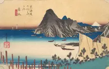 View of Imaki Point from Maizaka, ca. 1834., ca. 1834. Creator: Ando Hiroshige
