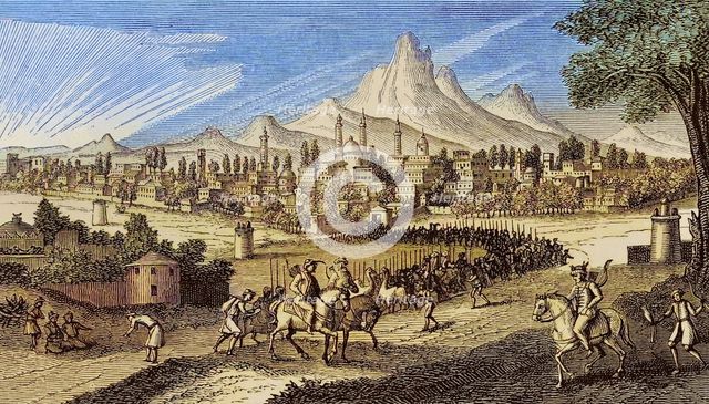 View of Isfahan, Persia, c1673, (1711). Creator: Unknown.