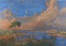 View of Istanbul, 1864. Creator: Caffi, Ippolito (1814-1866)