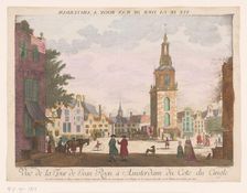 View of Jan Roodenpoort tower in Amsterdam, 1755-1779. Creator: Balthasar Friedrich Leizelt