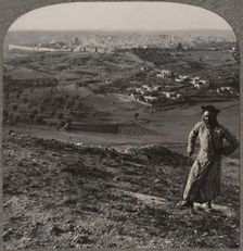 View of Jerusalem from Mount Scopus c1900