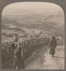 View of Jerusalem from Peter's House c1900