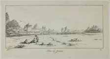 View of Jeurs, 1817. Creator: Vivant Denon
