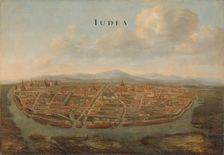 View of Judea, the Capital of Siam, c.1662-c.1663. Creator: Johannes Vinckboons