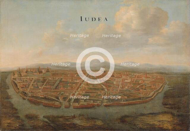 View of Judea, the Capital of Siam, c.1662-c.1663. Creator: Johannes Vinckboons.