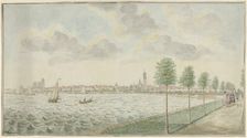 View of Kampen from the riverbank, 1770-1810. Creator: Pieter Remmers
