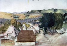 View of Kachreuth, near Nuremberg 1511, (1936). Artist: Albrecht Dürer