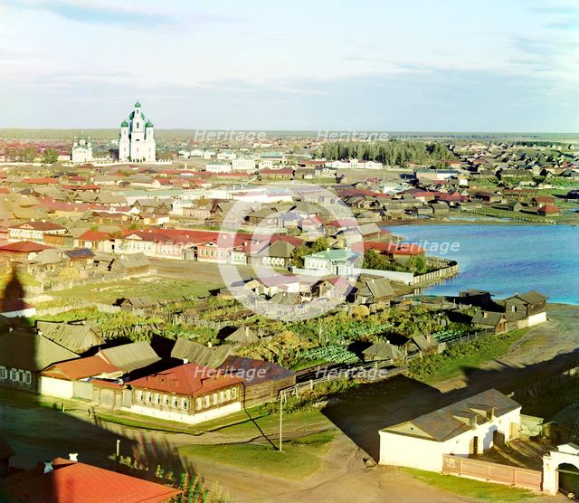 View of Kasli, 1910. Creator: Sergey Mikhaylovich Prokudin-Gorsky.