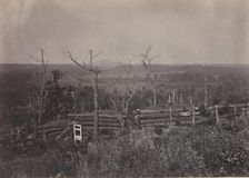 View of Kenesaw Mountain, Georgia, 1860s. Creator: George N. Barnard