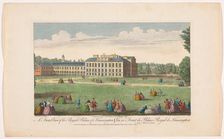 View of Kensington Palace in London, 1751. Creator: Fabr. Parr