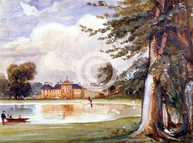 View of Kensington Palace, Kensington, London, c1840. Artist: Edmund Marks