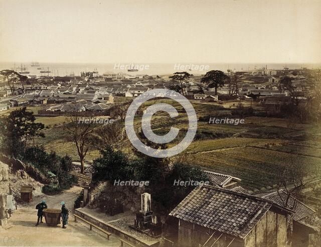 View of Kobe, 1865. Creator: Unknown.