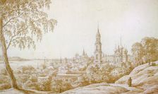 View of Kostroma, Russia, 1838. Artist: Nikandor Grigorievich Chernetsov