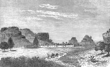 View of Koundian; Journey from the Senegal to the Niger 1875. Creator: Unknown