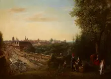 View of Krakow, 1652. Creator: Gottfried Liebalt