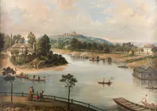 View of Krakow, 1876. Creator: Saturnin Swierzynski