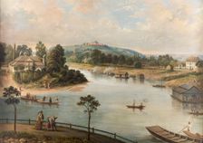 View of Krakow, 1876. Creator: Saturnin Swierzynski