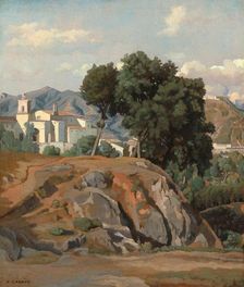 View of La Cava, c. 1840. Creator: Lanoüe, Félix-Hippolyte