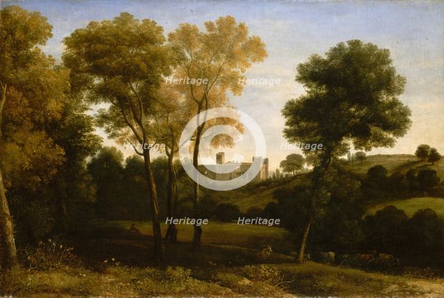 View of La Crescenza, 1648-50. Creator: Claude Lorrain.