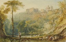 View Of La Riccia (Ariccia), 1817. Creator: JMW Turner