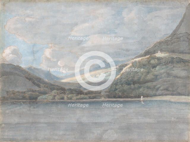 View of Lake Como, August 27, 1781. Creator: Francis Towne.