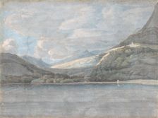 View of Lake Como, August 27, 1781. Creator: Francis Towne