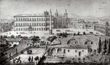 View of Lateran, Rome, 1672-73. Creator: Lievin Cruyl