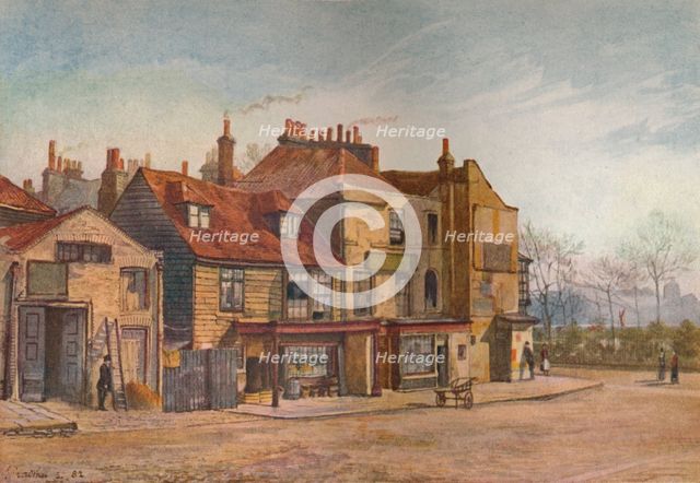 View of Lawrence Street, Chelsea, London, 1882. Artist: John Crowther.