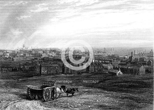 View of Leeds, Yorkshire, early 19th century. Artist: Unknown