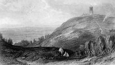 View of Leith Hill, Surrey, 19th century. Artist: T Fleming