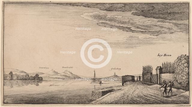 View of Lewenberg. Creator: Wenceslaus Hollar.