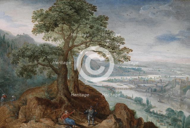 View of Linz, 1590s.