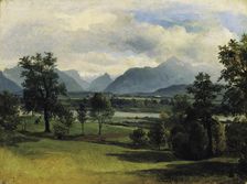 View of Liefering, after 1830. Creator: Friedrich Gauermann