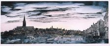 View of London, 1530. Artist: Richard Bannister
