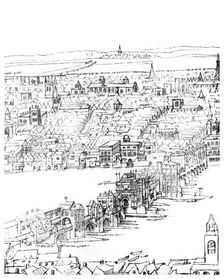 View of London, 16th century (1886)