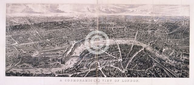 View of London, 1843. Artist: Anon
