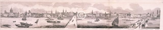 View of London, 1851. Artist: Anon