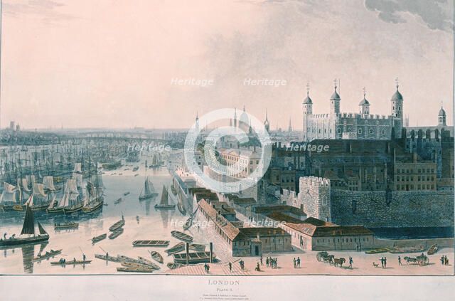 View of London, 1804. Artist: William Daniell